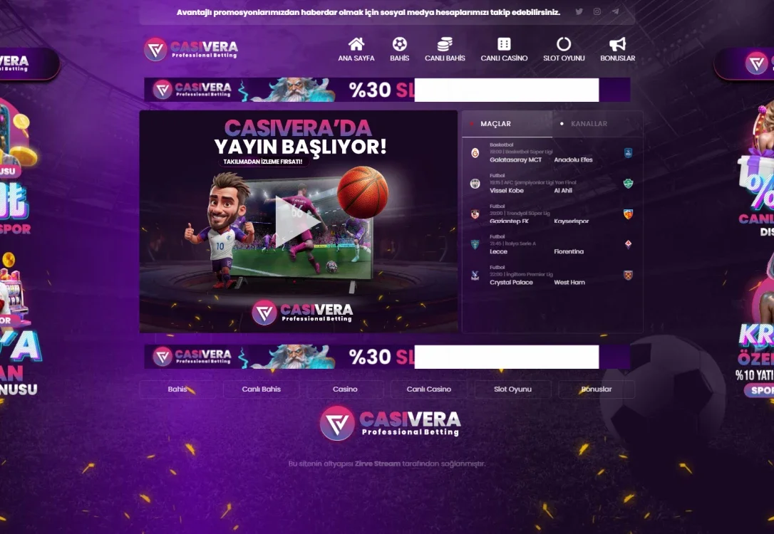 Casivera Tv ekran görüntüsü